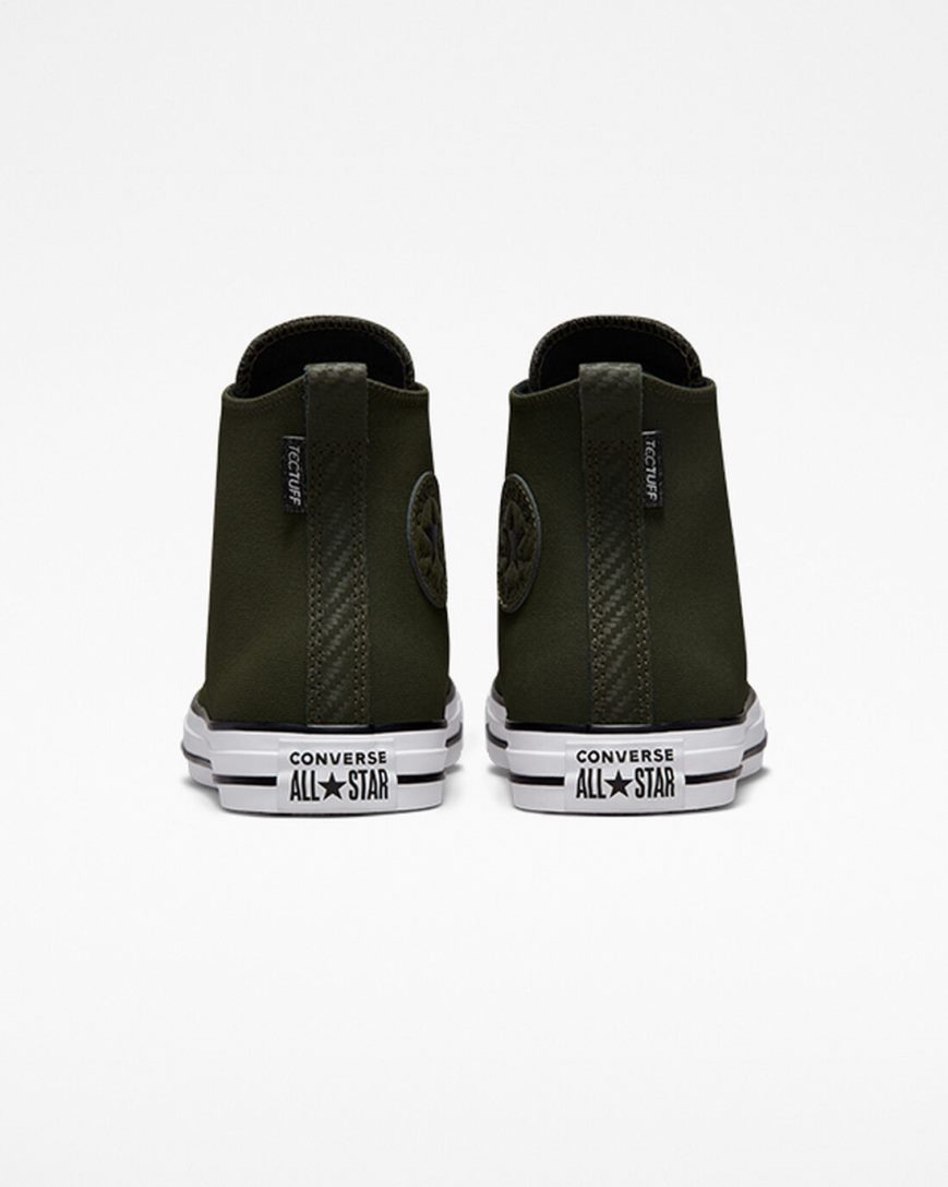 Women's Converse Chuck Taylor All Star TecTuff High Top Shoes Olive / Green / White / Black | AU 50C69X